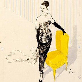 1939 Chanel sketch  Fashion illustration, Fashion illustration